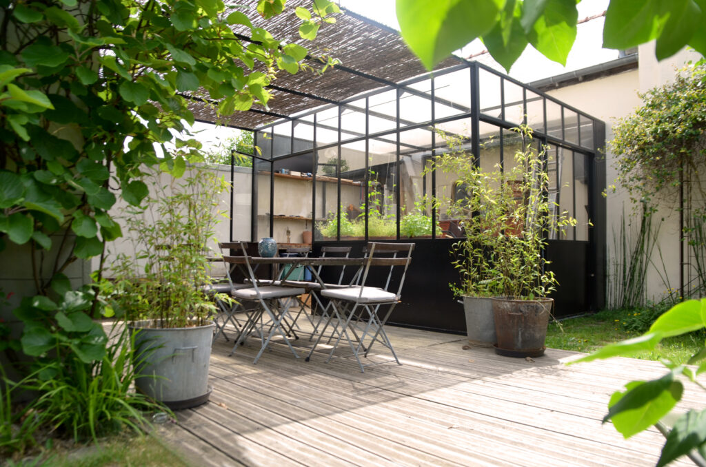 abri de jardin acier