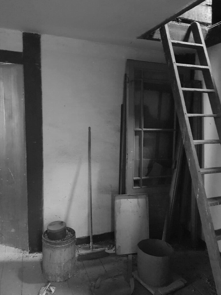 escalier avant