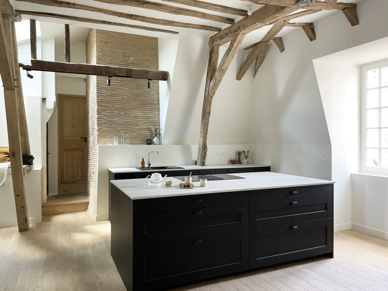 Rénovation d'un duplex en plein centre historique de Rennes