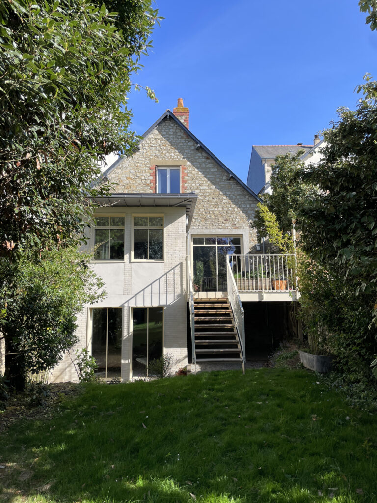 Extension d'une maison de ville à Rennes