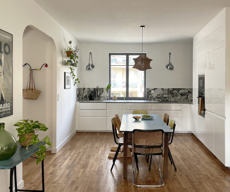 Rénovation d'une maison de ville à Rennes