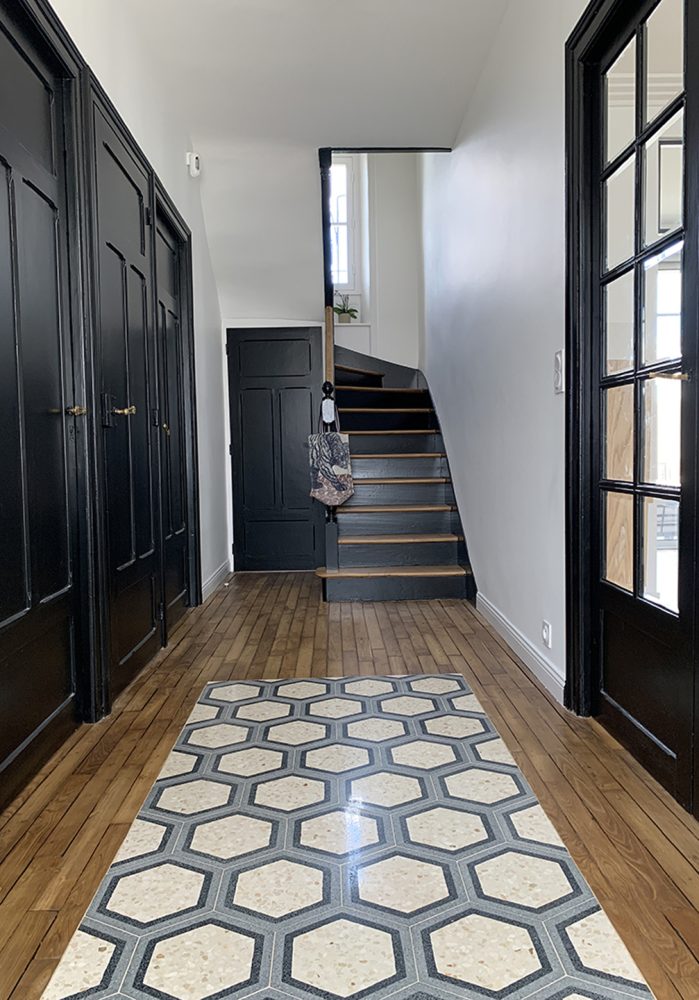 entree tapis mosaique