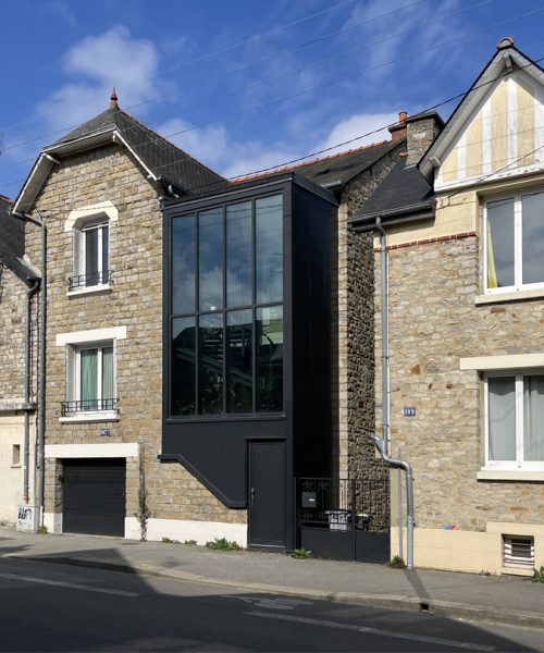 Maison de ville, rénové et agrandie, quartier Sévigné