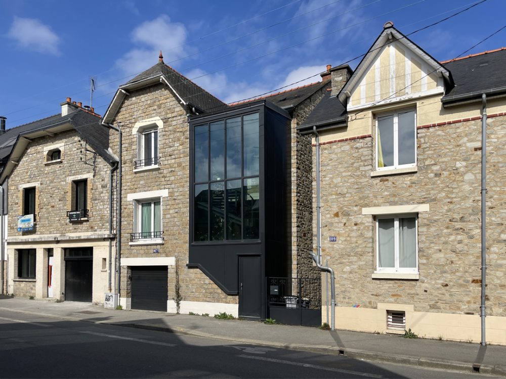 Extension rue à Rennes